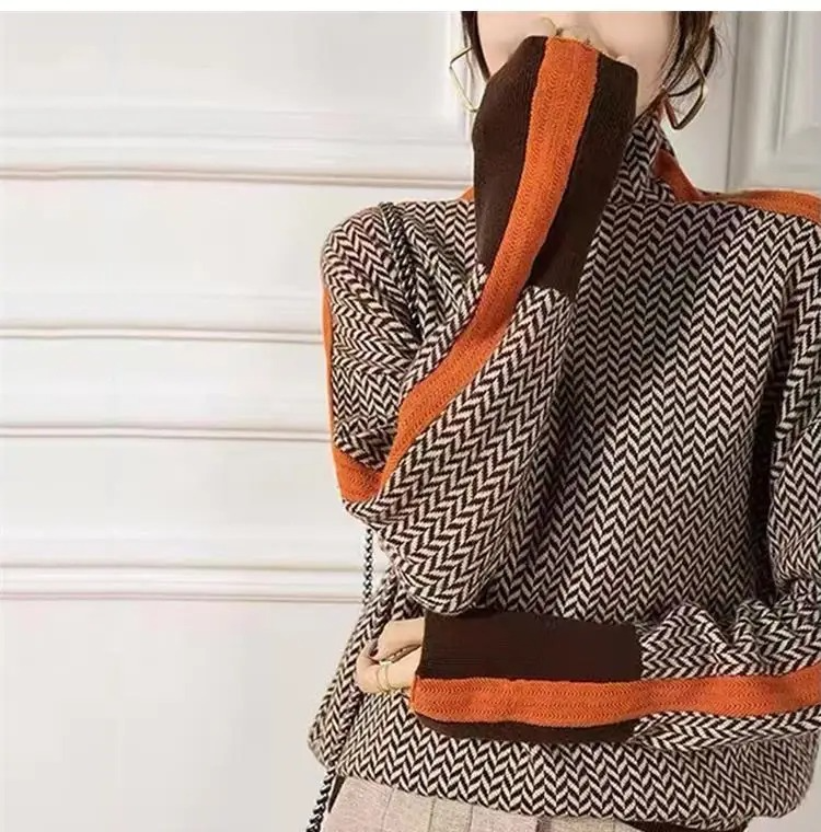 Lena™ - Maglione a Zig-Zag