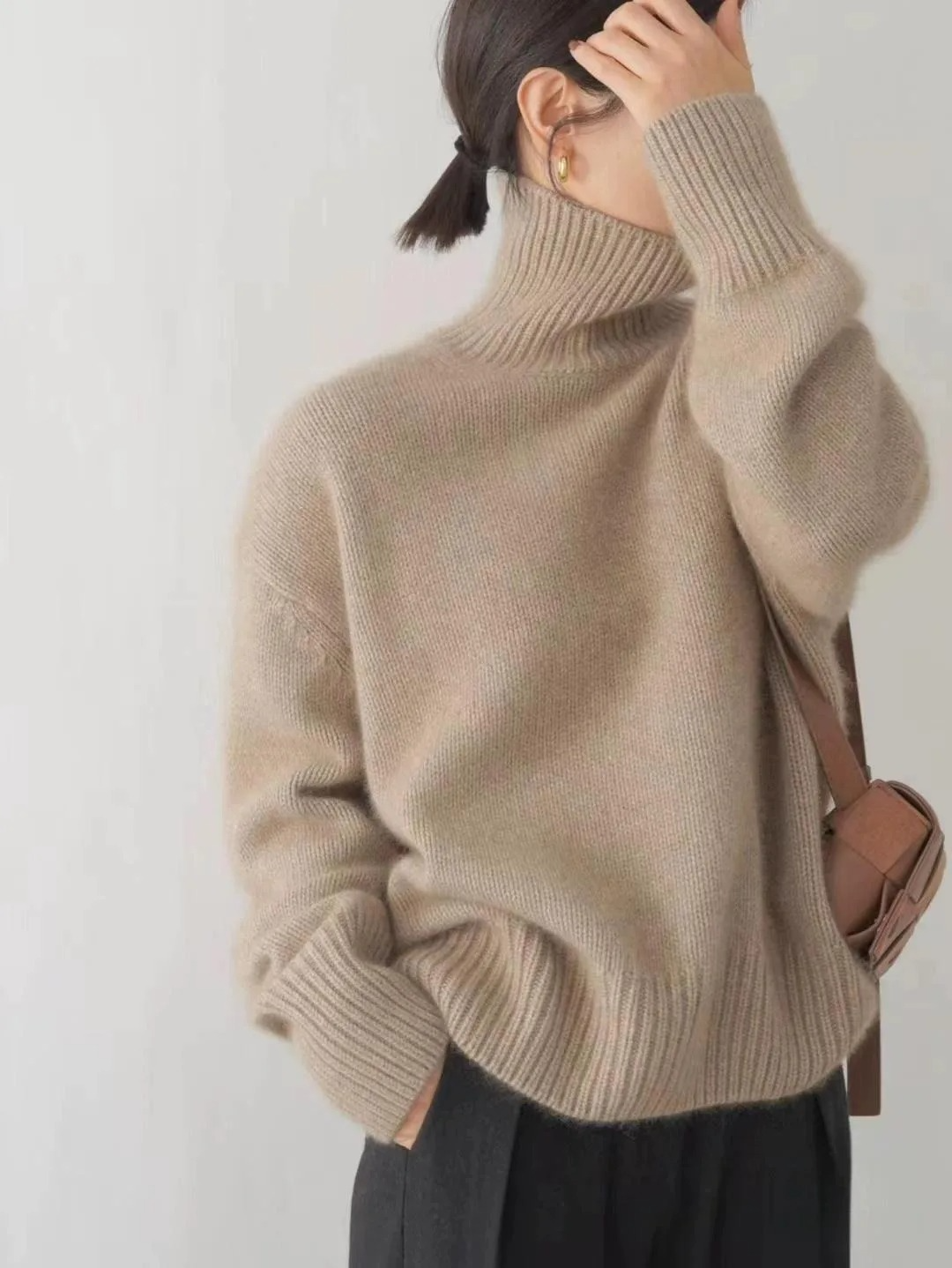 Francesca™ - Maglione Dolcevita in Cashmere