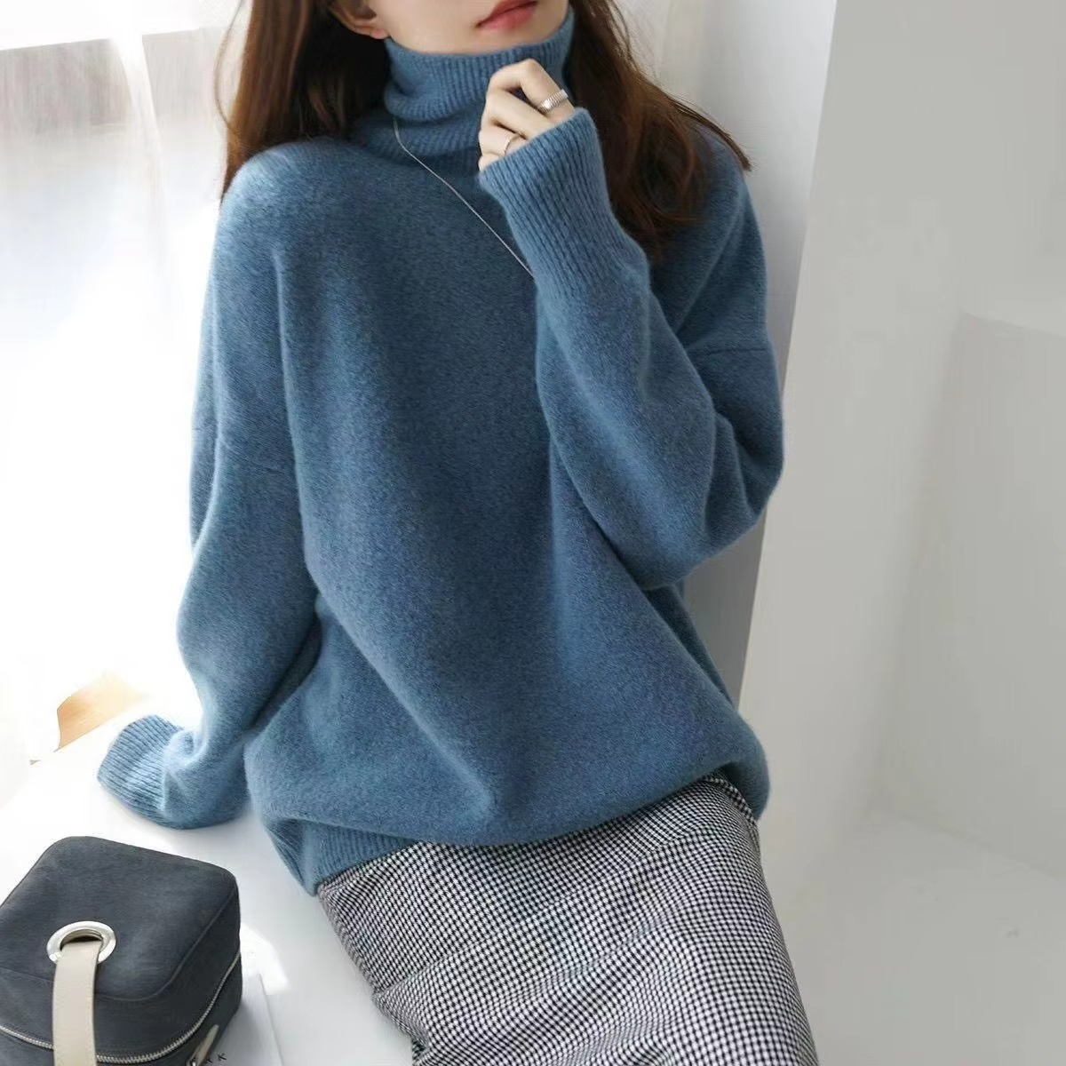 Francesca™ - Maglione Dolcevita in Cashmere