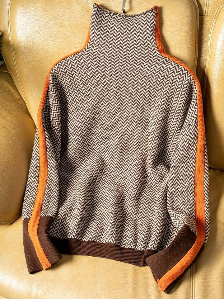 Lena™ - Maglione a Zig-Zag